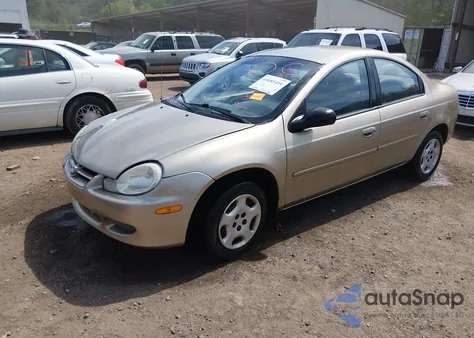 2002 Dodge Neon from USA, damaged, VIN 1B3ES26C42D639752